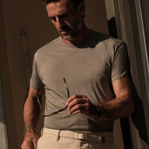 Japanese Cool Cashmere Knit Tee