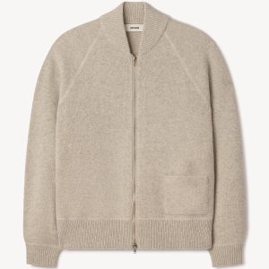Heritage Wool Zip Cardigan