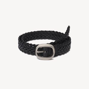Braided Leather Campus Belt