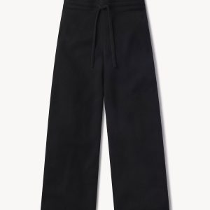 Lounge Wool Wide Leg Pant